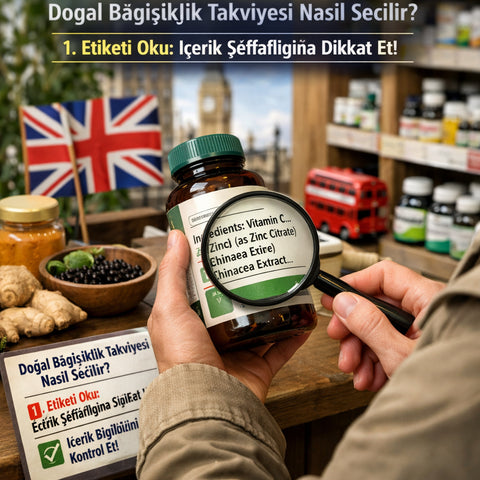 doğal bağışıklık takviyesi nasıl seçilir 1. etiketi oku: i̇çerik şeffaflığına dikkat et