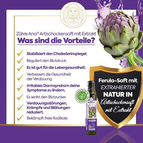 Zühre Ana Ekstraktlı Enginar Suyu