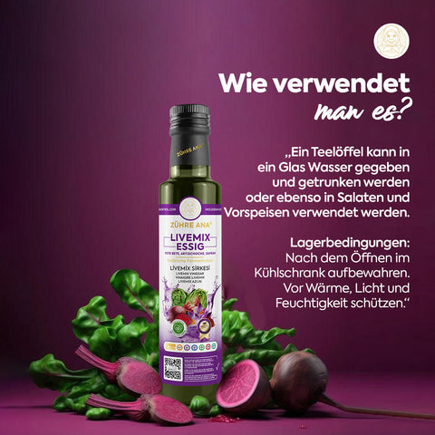 Zühre Ana Livemix Sirkesi Doğal Fermantasyon