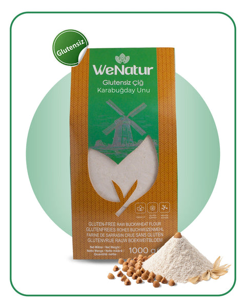 WeNatur Glutensiz Çiğ Karabuğday Unu 1000 Gr