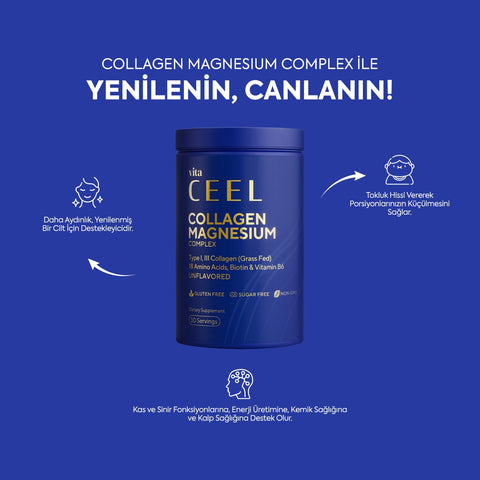 Vita Ceel Collagen Prebiotic & Magnesium Complex