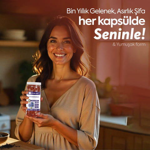 Zühre Ana Çörek Otu Yağı Softgel Kapsül