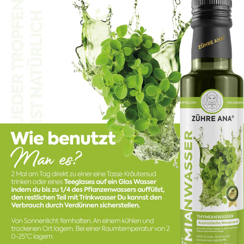 Zühre Ana Ekstraktlı Kekik Suyu