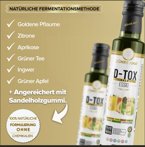 Zühre Ana D-tox Gold Sirkesi