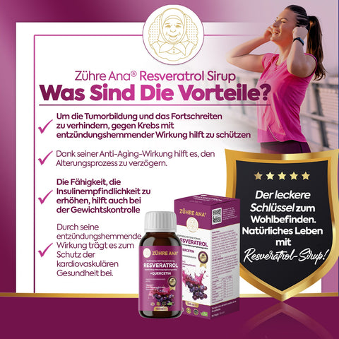 Zühre Ana Resveratrol Şurubu