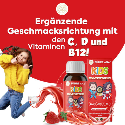 Zühre Ana Kids Multivitamin Şurubu