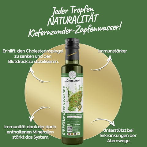 Zühre Ana Ekstraktlı Çam Çırası Kozalak Suyu