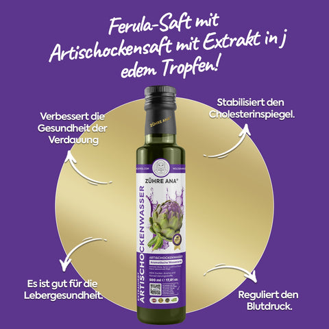 Zühre Ana Ekstraktlı Enginar Suyu