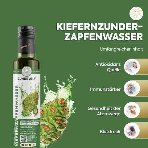 Zühre Ana Ekstraktlı Çam Çırası Kozalak Suyu