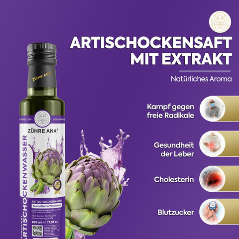 Zühre Ana Ekstraktlı Enginar Suyu