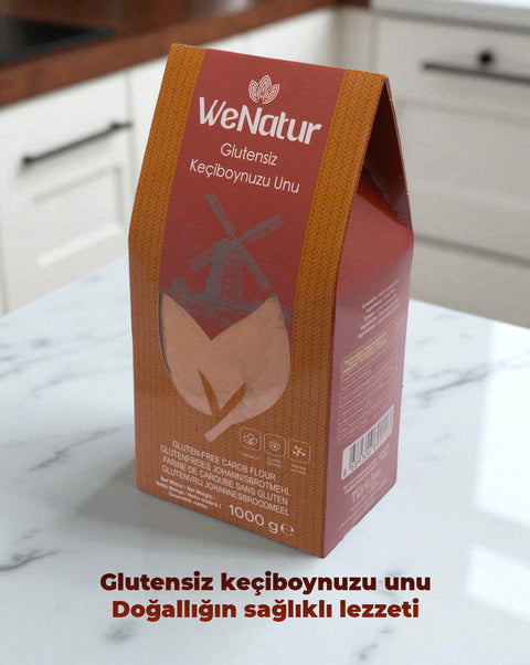 WeNatur Gluten-Free Carob Flour 1000 Gr