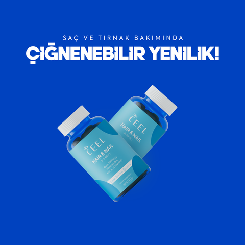 Vita Ceel Hair and Nail Gummies