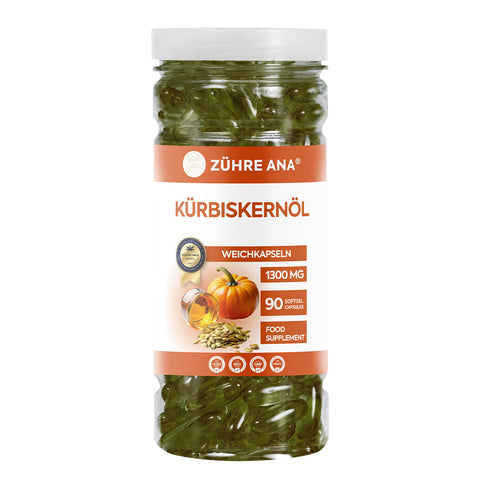 Zühre Ana Kabak Çekirdeği Yağı Softgel Kapsül