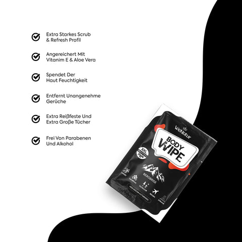 WeNatur Body Wipes Berg Brise