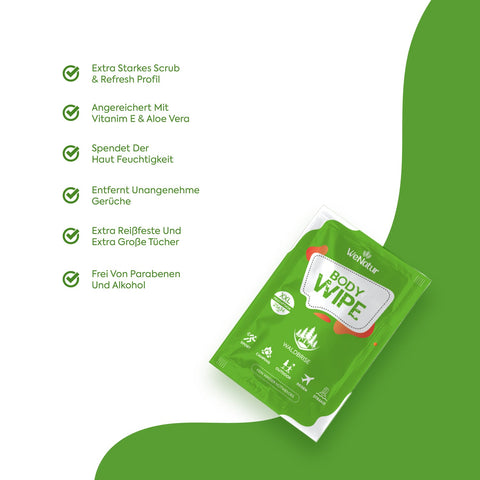 WeNatur Body Wipes Wald Wrise