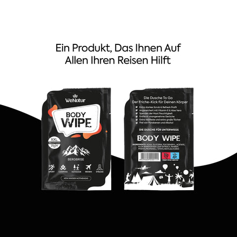 WeNatur Body Wipes Berg Brise