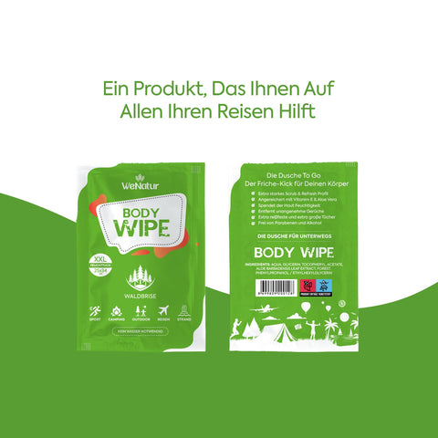 WeNatur Body Wipes Wald Wrise