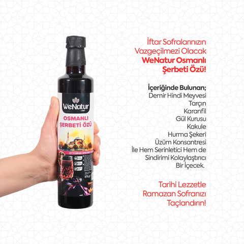 WeNatur Osmanlı Şerbeti Özü