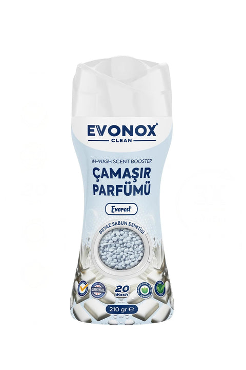 Evonox Clean Granül Çamaşır Parfümü – Beyaz Sabun Kokusu