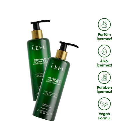 THE CEEL Rosemary Shampoo Anti-Hair Loss and Helps Fast Growth