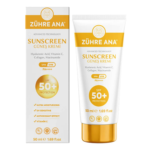 Zühre Ana Güneş Kremi SPF 50+UVA/UVB