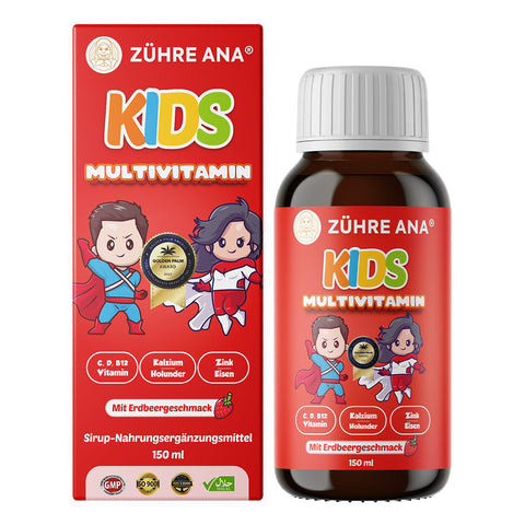 Zühre Ana Kids Multivitamin Şurubu